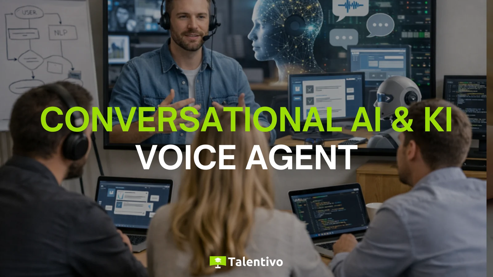 Conversational AI & KI-Voice-Agent Manager – geförderte Online-Weiterbildung bei Talentivo