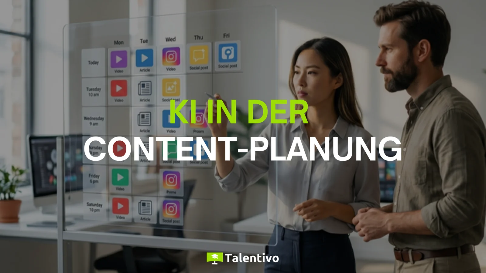 KI-gestützte Content-Entwicklung für digitale Medien – geförderte Online-Weiterbildung bei Talentivo