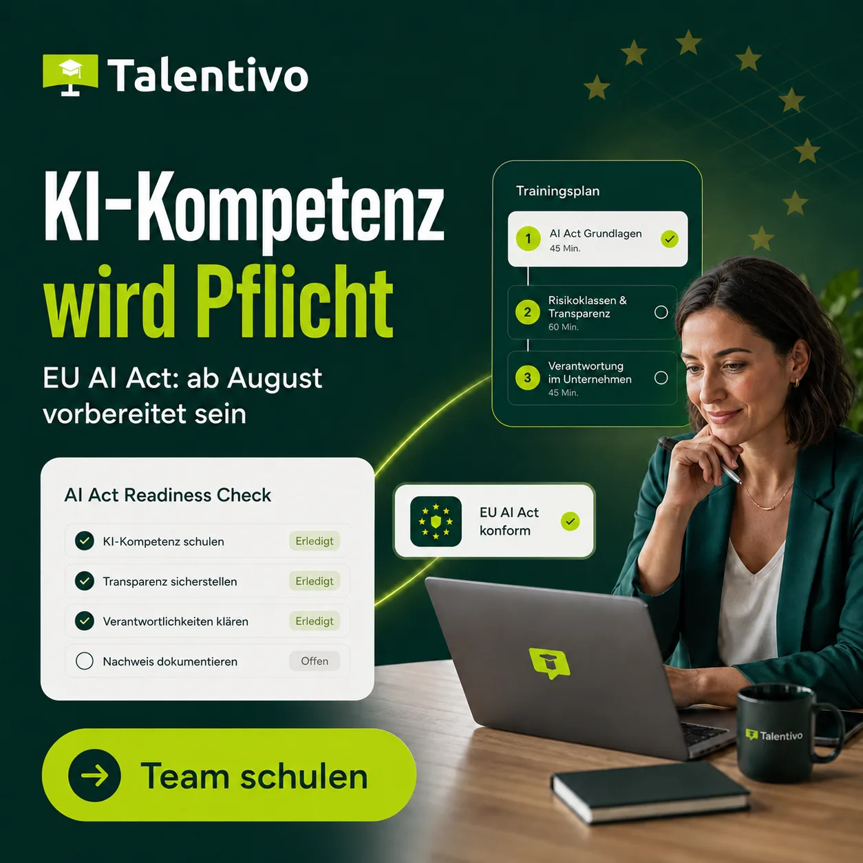 KI-Kompetenz wird Pflicht – EU AI Act ab August