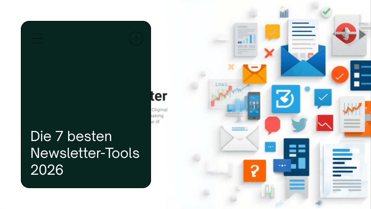 Newsletter-Tools 2026 im Vergleich – Titelbild Talentivo Magazin