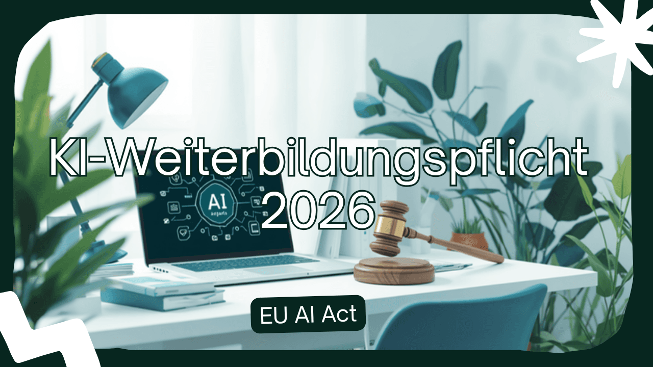 KI-Weiterbildungspflicht 2026 - EU AI Act und Trainingslücke in Deutschland