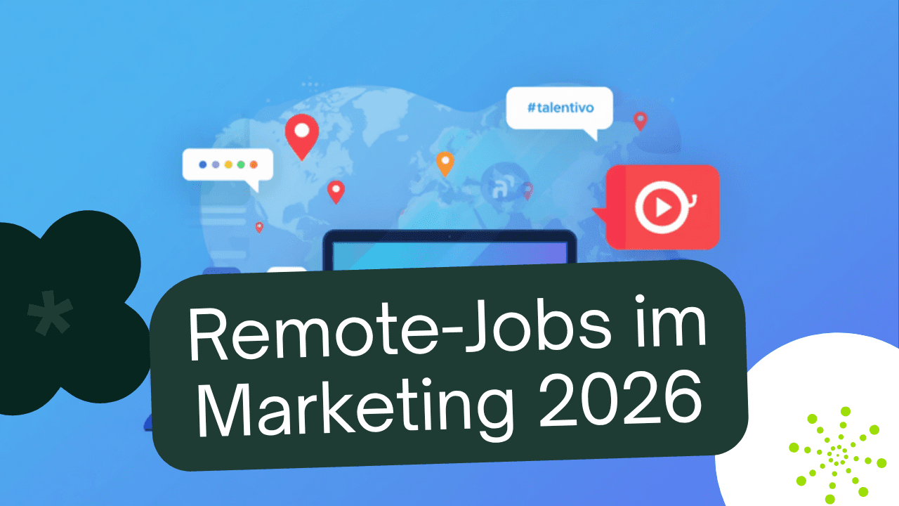 Remote-Jobs im digitalen Marketing 2026 – Titelbild Talentivo Magazin