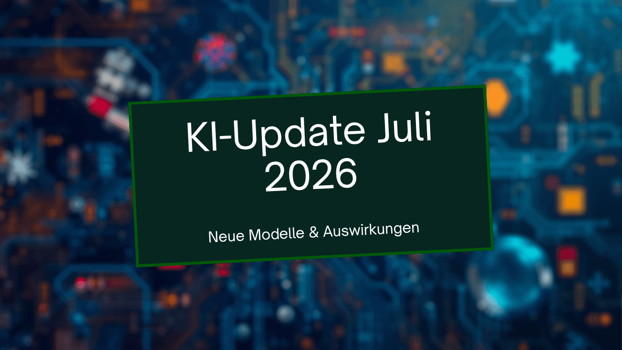 KI-Update Juli 2026 - Titelbild Talentivo Magazin