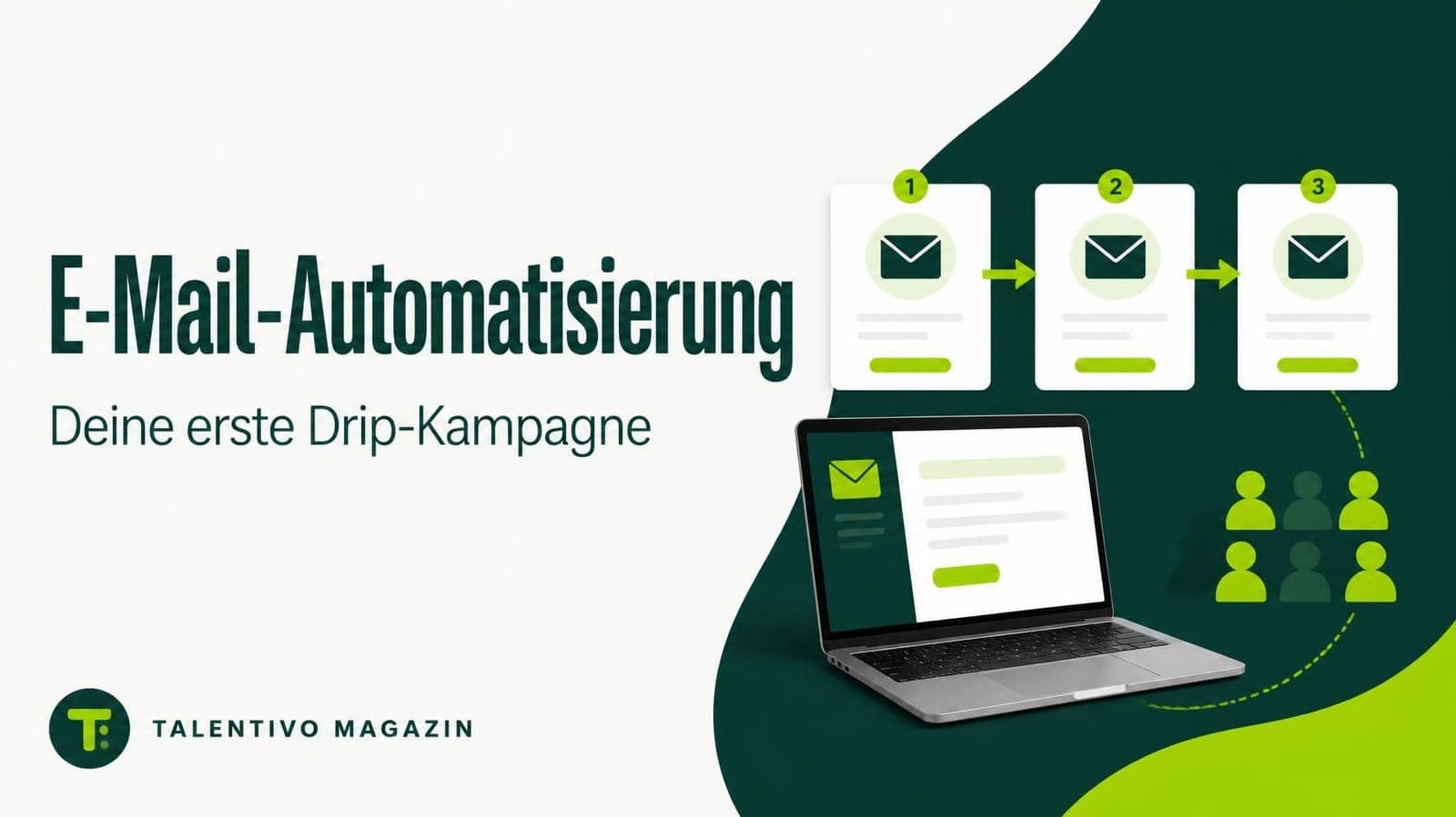 E-Mail-Automatisierung 2026: So baust du deine erste Drip-Kampagne – Talentivo Titelbild